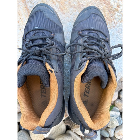 Adidas Terrex Eastrail Mens Hiking Shoes Carbon Black Tan BC0525 Size 9.5 main image 8